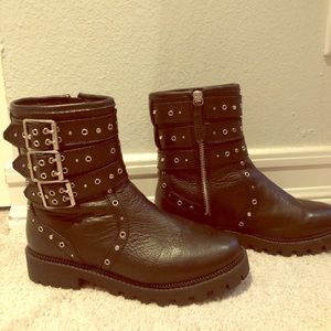 Zara edgy combat boots